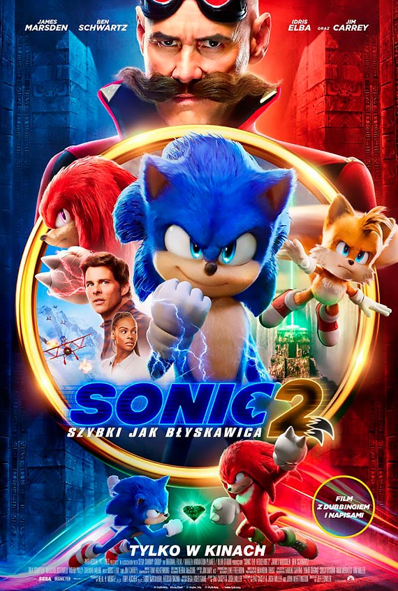 „Wszystko wszdzie naraz” premierowo  oraz „Sonic 2. Szybki jak byskawica” przedpremierowo w Cinema3D!