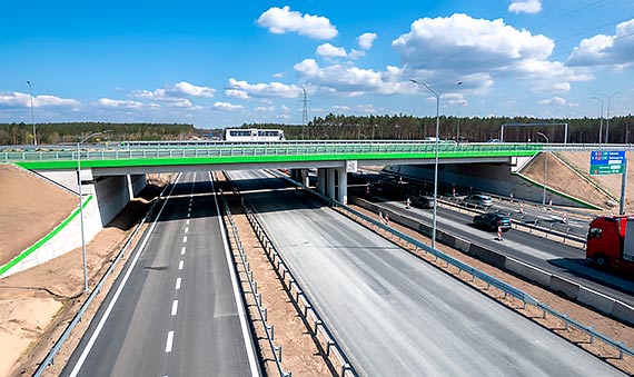 Nowy wiadukt na wle drogowym Szczecin Kijewo otwarty