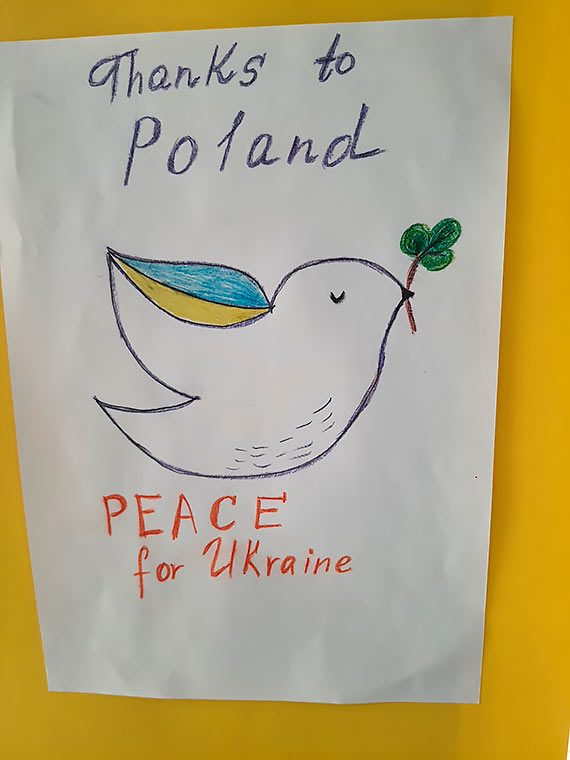 Grupa Morska: Głos dzieci z Ukrainy przekazany wzruszającymi rysunkami