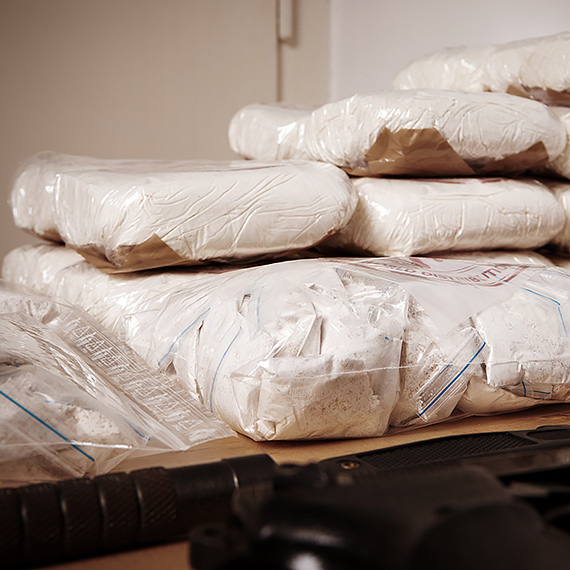 Amfetamina, kokaina, marihuana, tabletki ecstasy, haszysz - w 2022 roku świnoujscy policjanci zabezpieczyli  34 kilogramy narkotyków!